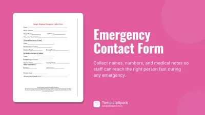 Emergency Contact Form