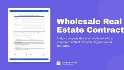 Wholesale Real Estate Contract