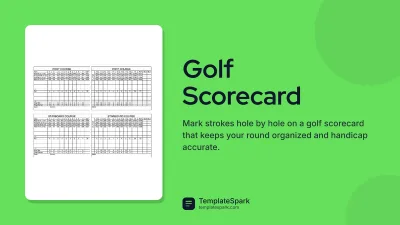 Golf Scorecard