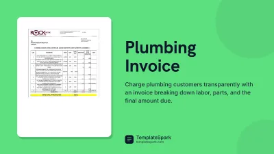 Plumbing Invoice