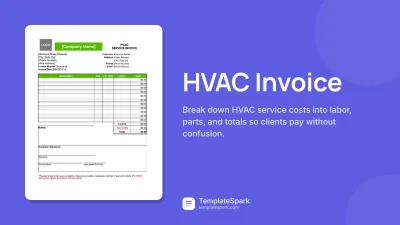 HVAC Invoice