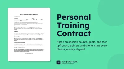 Personal Training Contract