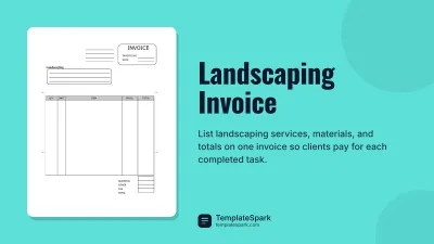 Landscaping Invoice