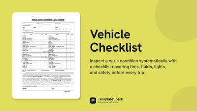 Vehicle Checklist