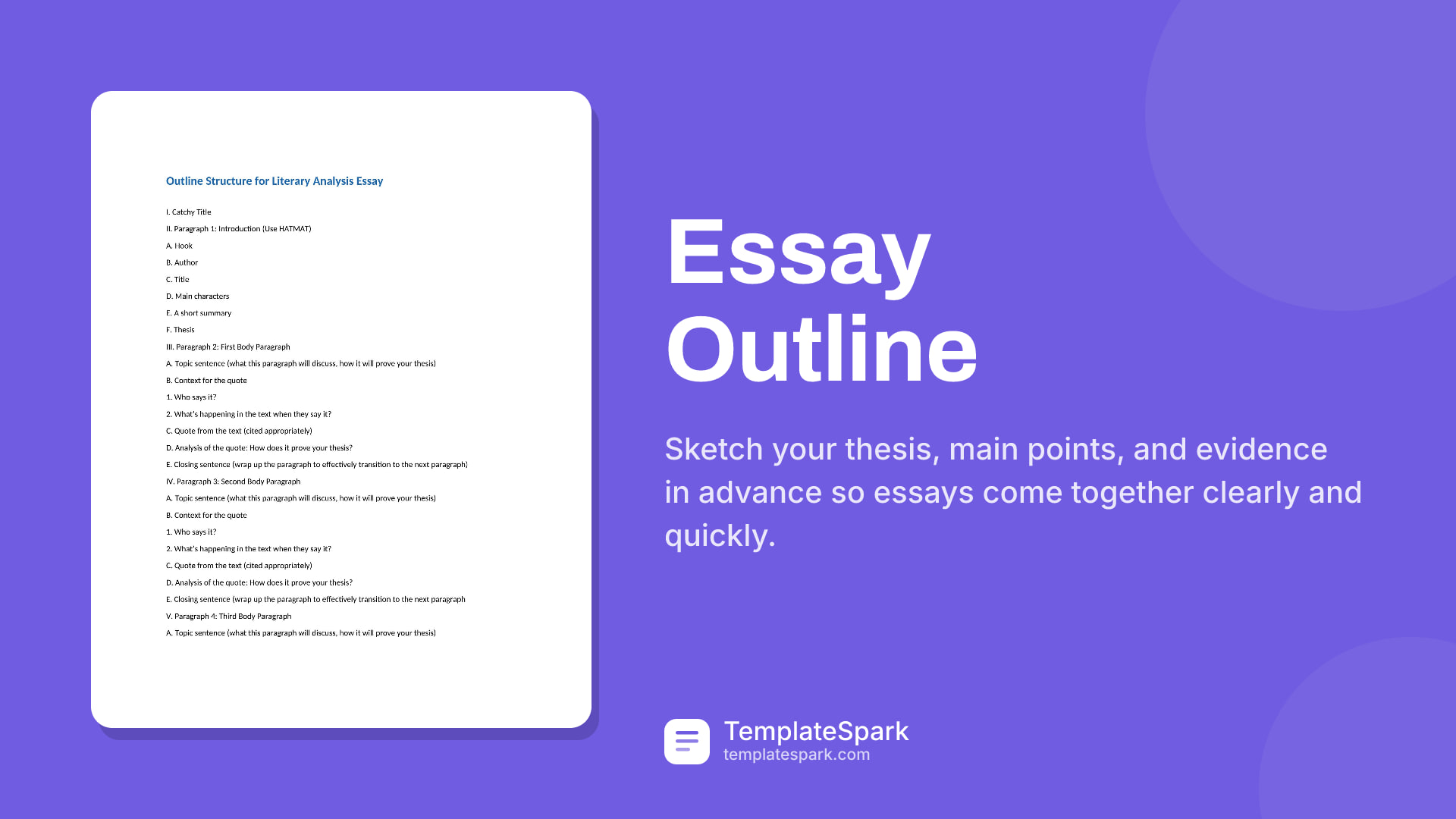 Essay Outline