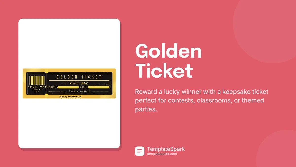 Golden Ticket Golden Ticket