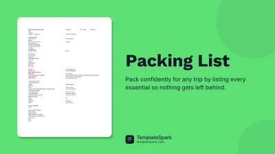 Packing List