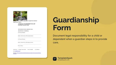 Guardianship Form