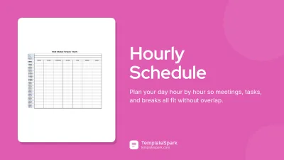 Hourly Schedule