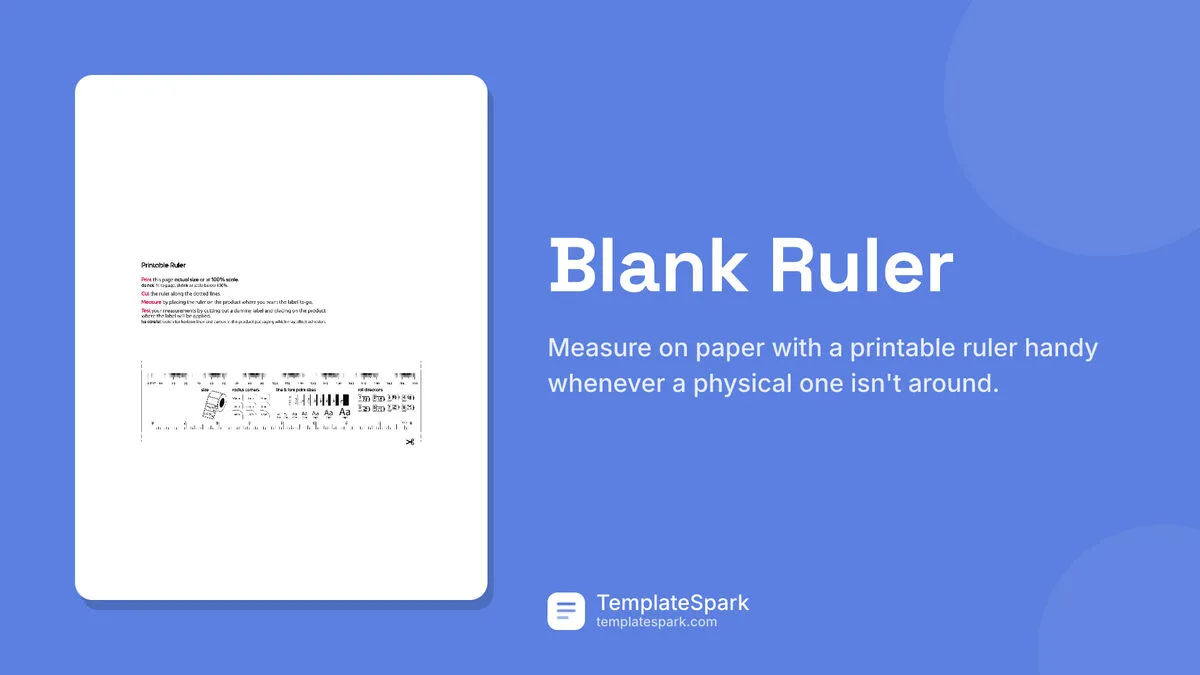 Blank Ruler Blank Ruler