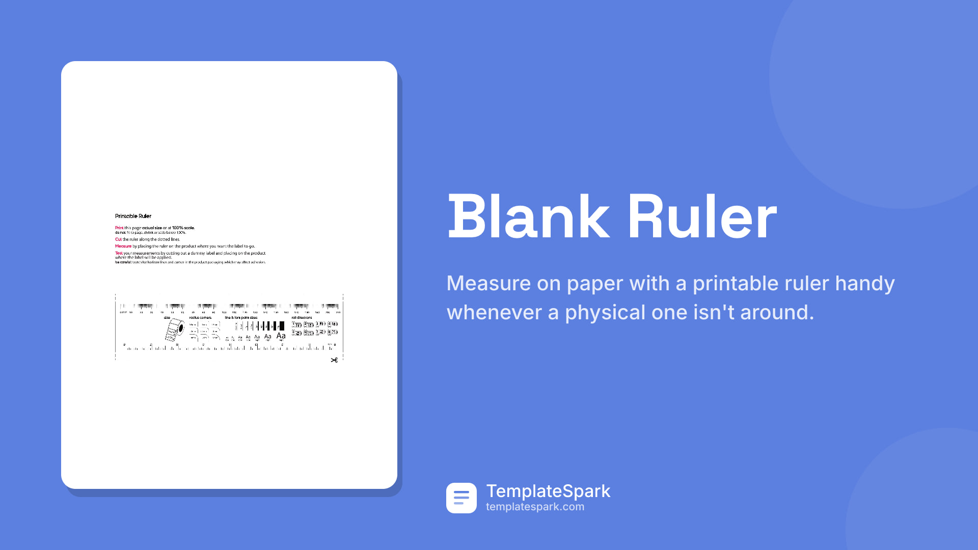 Blank Ruler