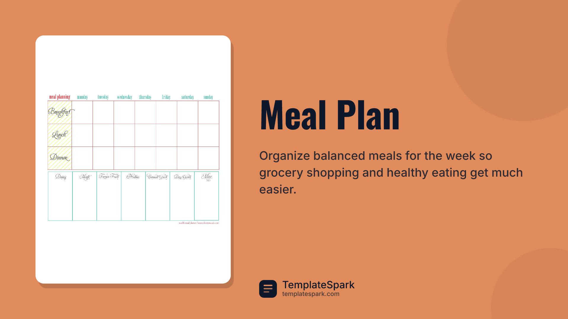 Meal Plan