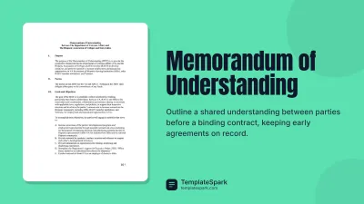 Memorandum of Understanding