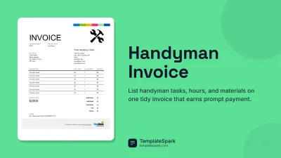 Handyman Invoice preview