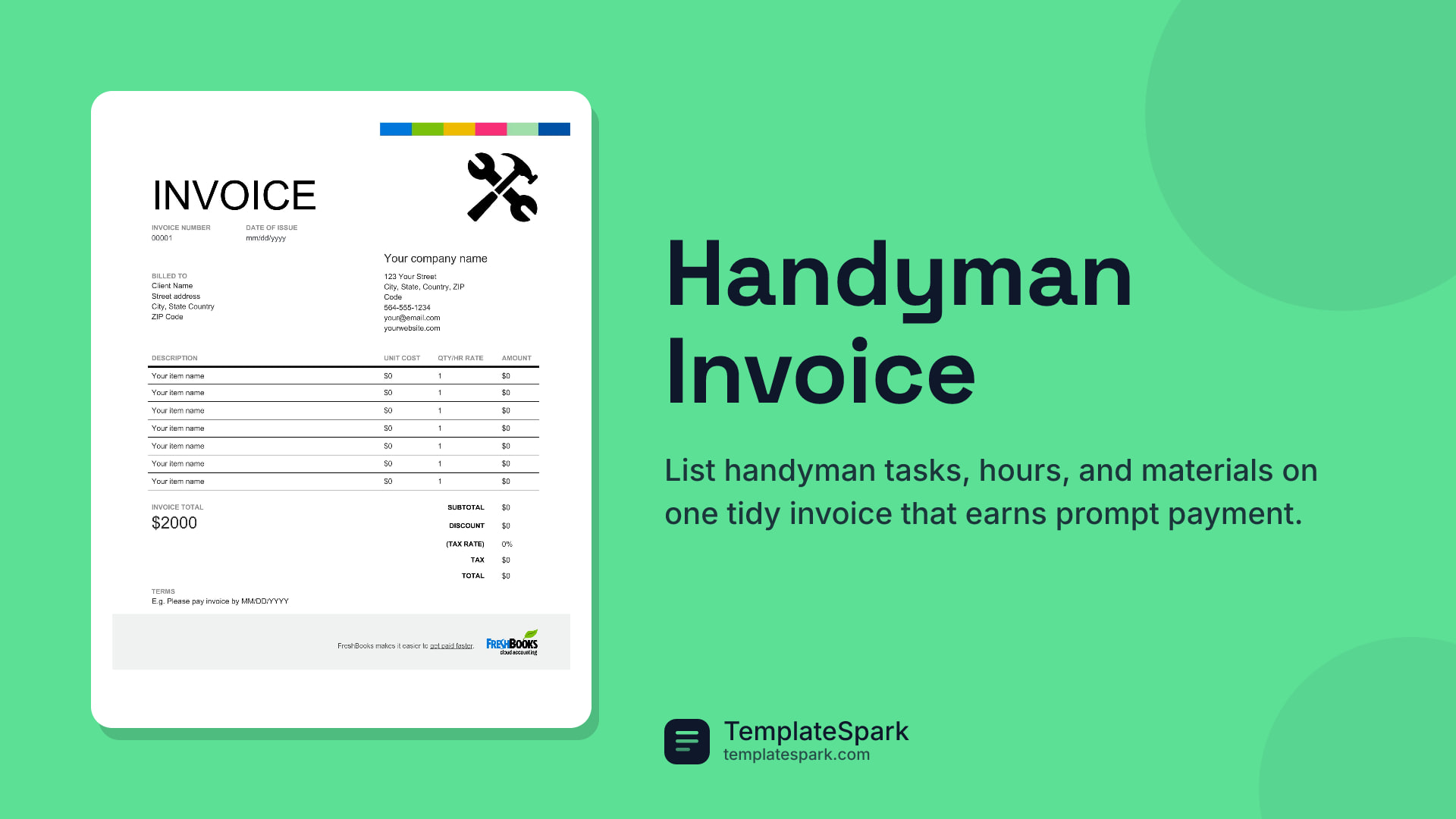 Handyman Invoice