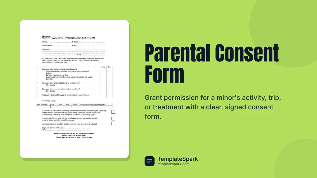 Parental Consent Form