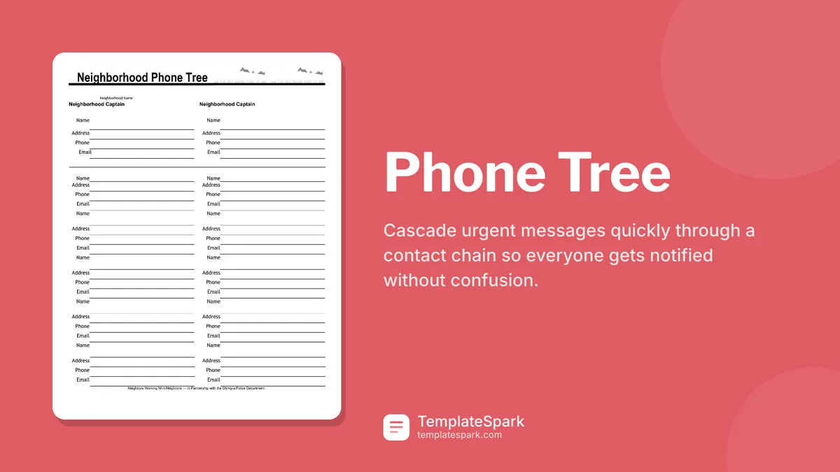 Phone Tree