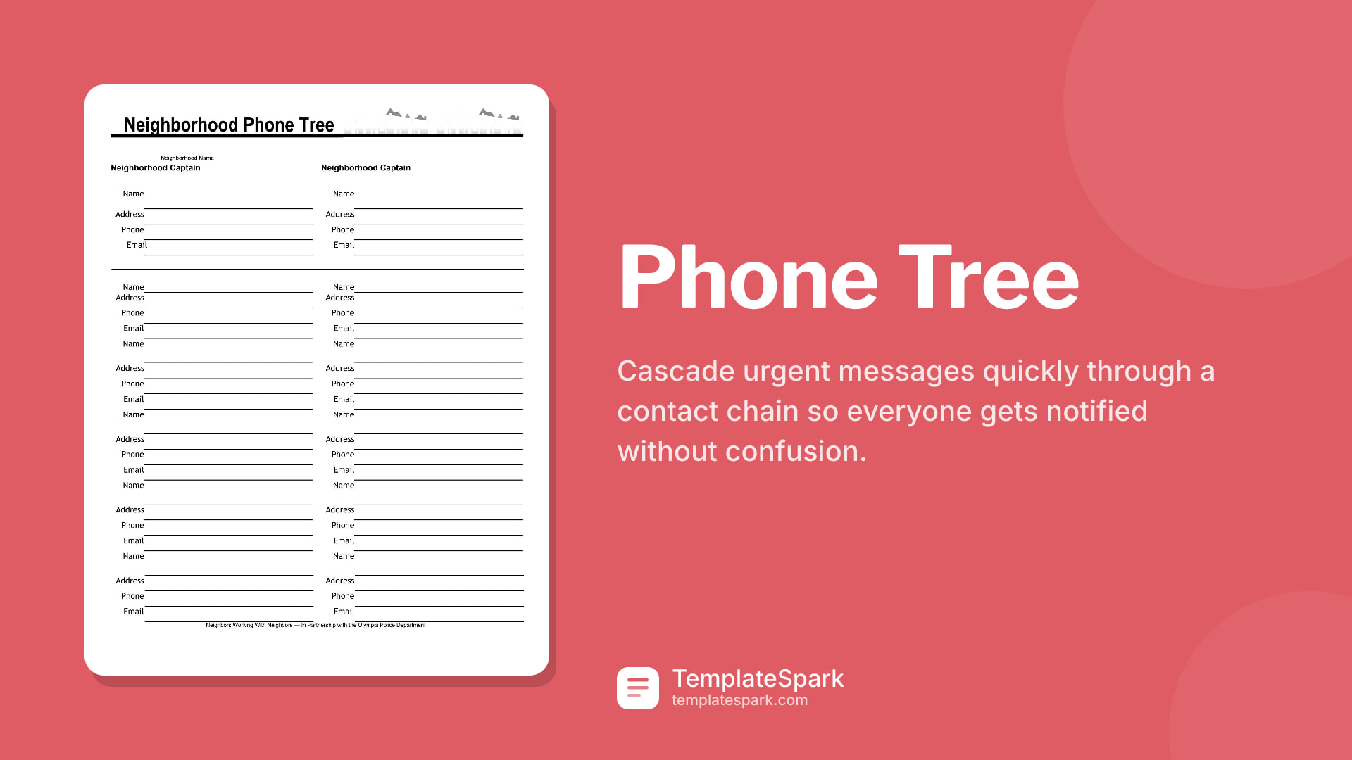 Phone Tree
