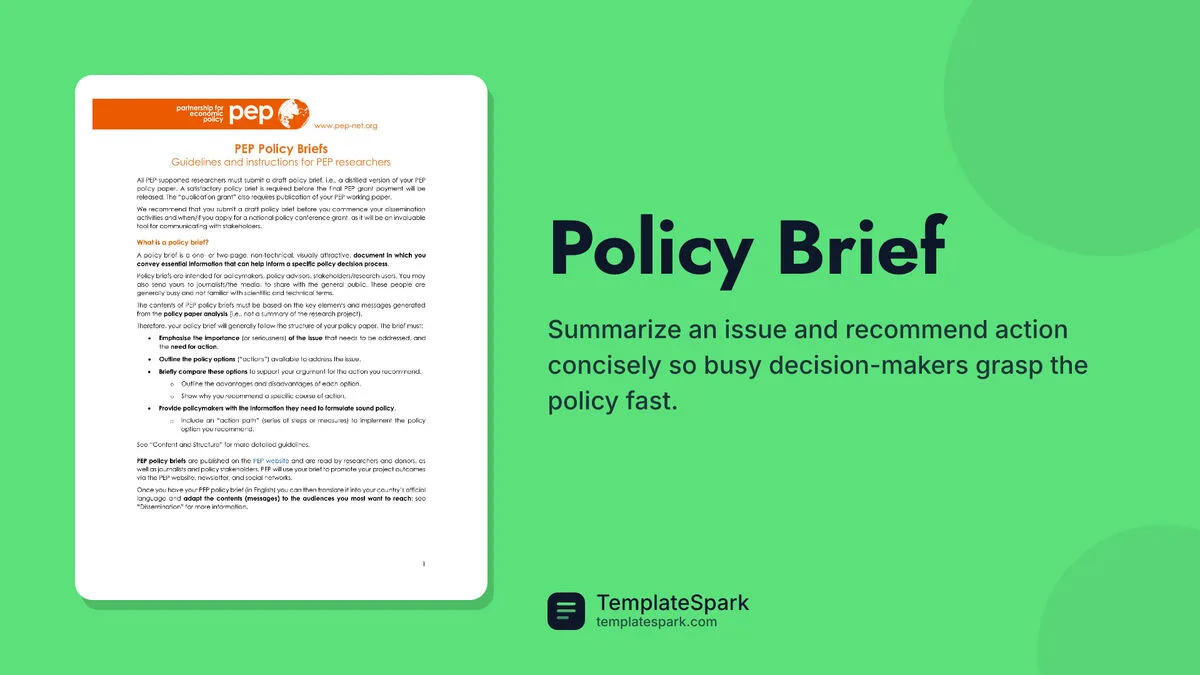 Policy Brief Policy Brief