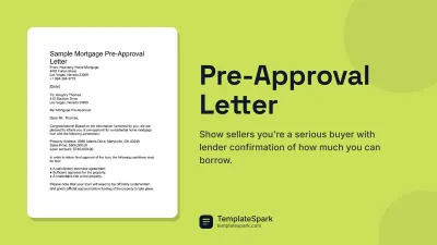 Pre-Approval Letter