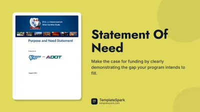 Statement Of Need