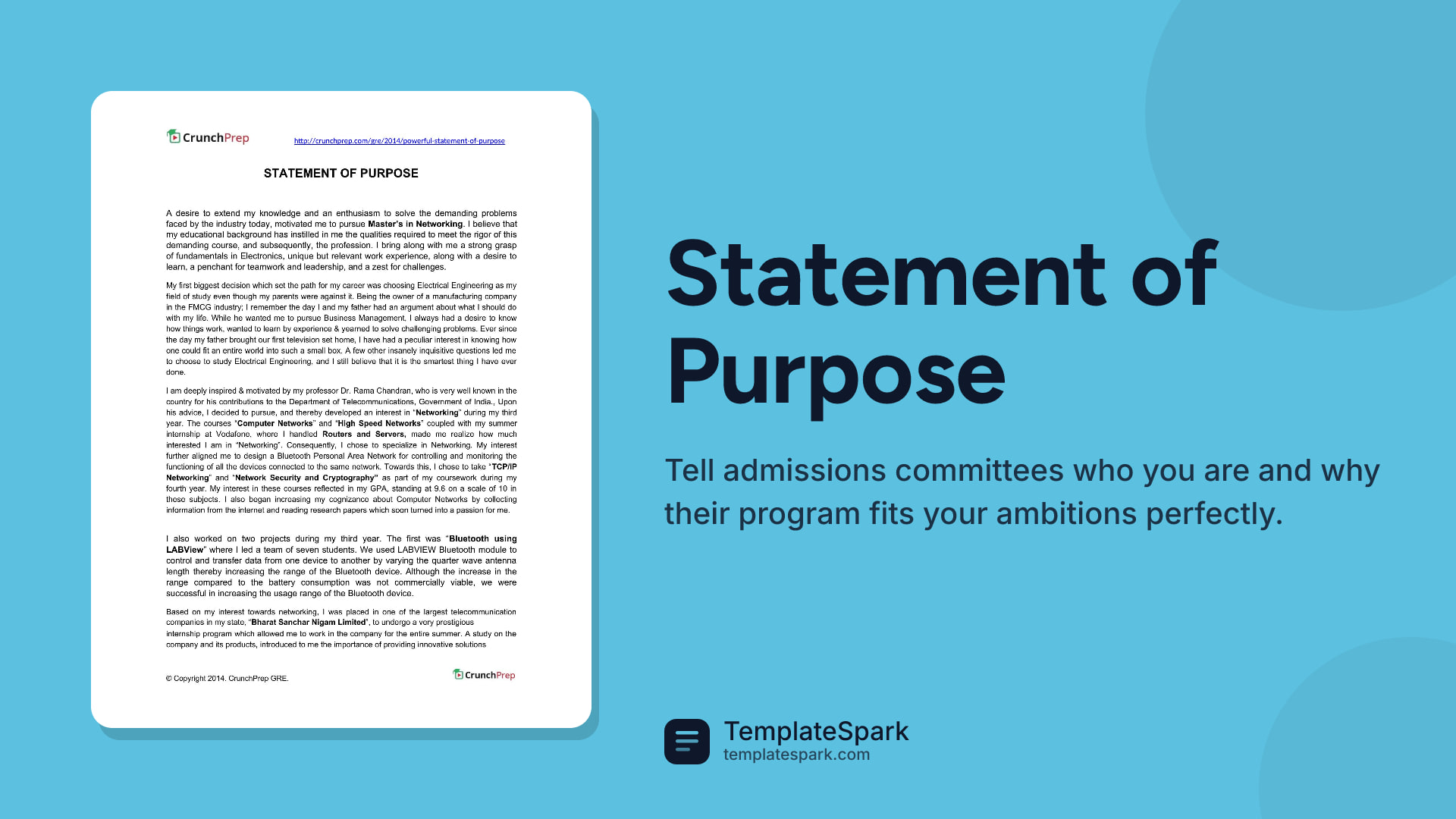 Statement of Purpose
