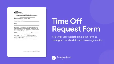 Time Off Request Form
