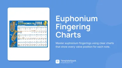 Euphonium Fingering Charts