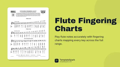 Flute Fingering Charts