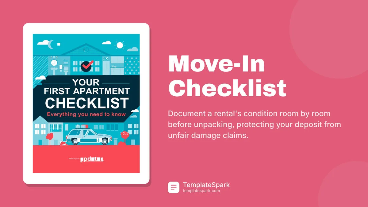 Move-In Checklist Move-In Checklist