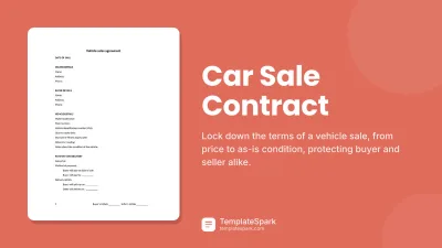 Car Sale Contract