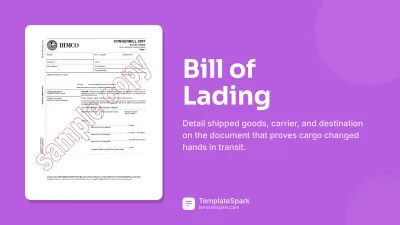 Bill of Lading