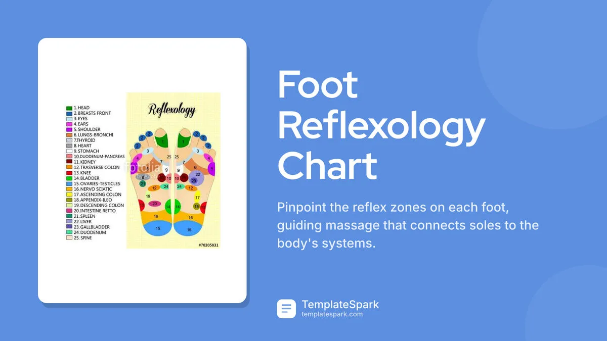 Foot Reflexology Chart Foot Reflexology Chart