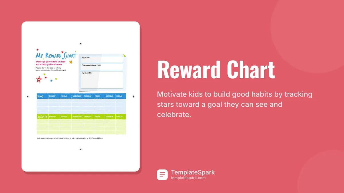 Reward Chart Reward Chart