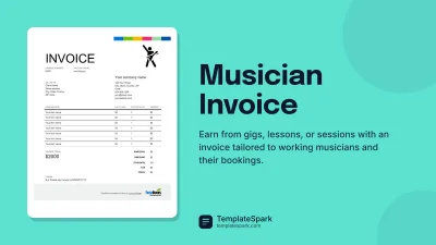Musician Invoice