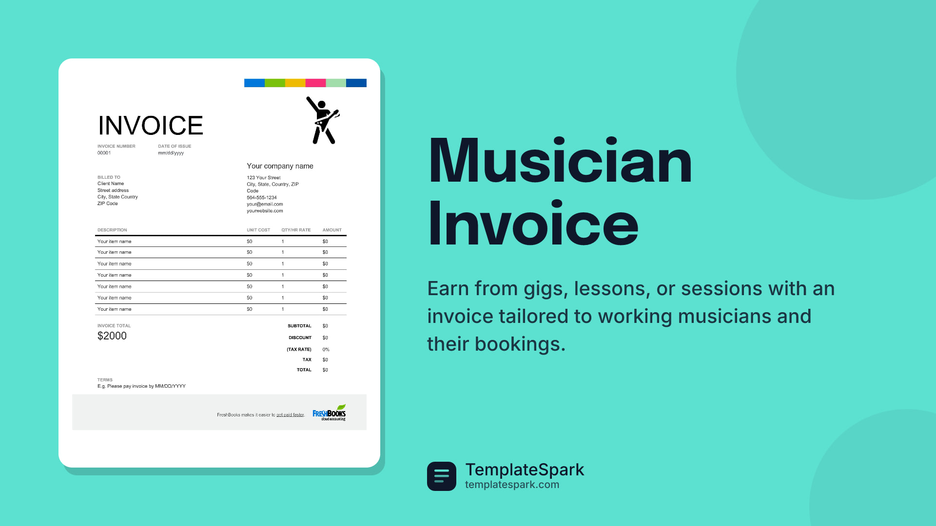 Musician Invoice