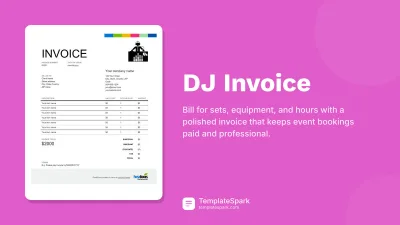 DJ Invoice