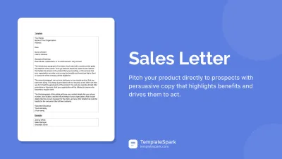 Sales Letter