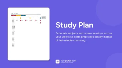 Study Plan