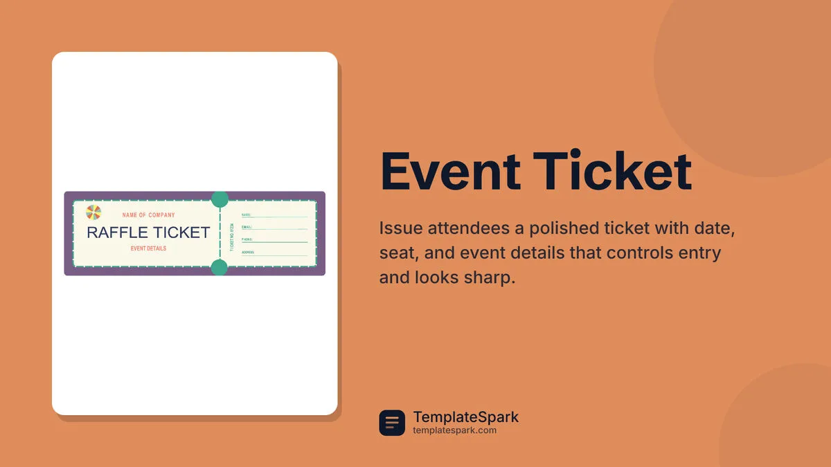 Event Ticket Event Ticket