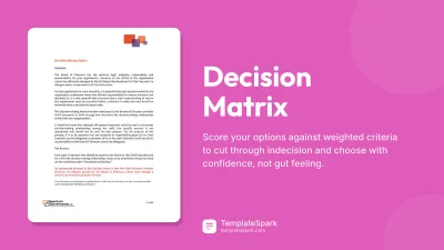 Decision Matrix
