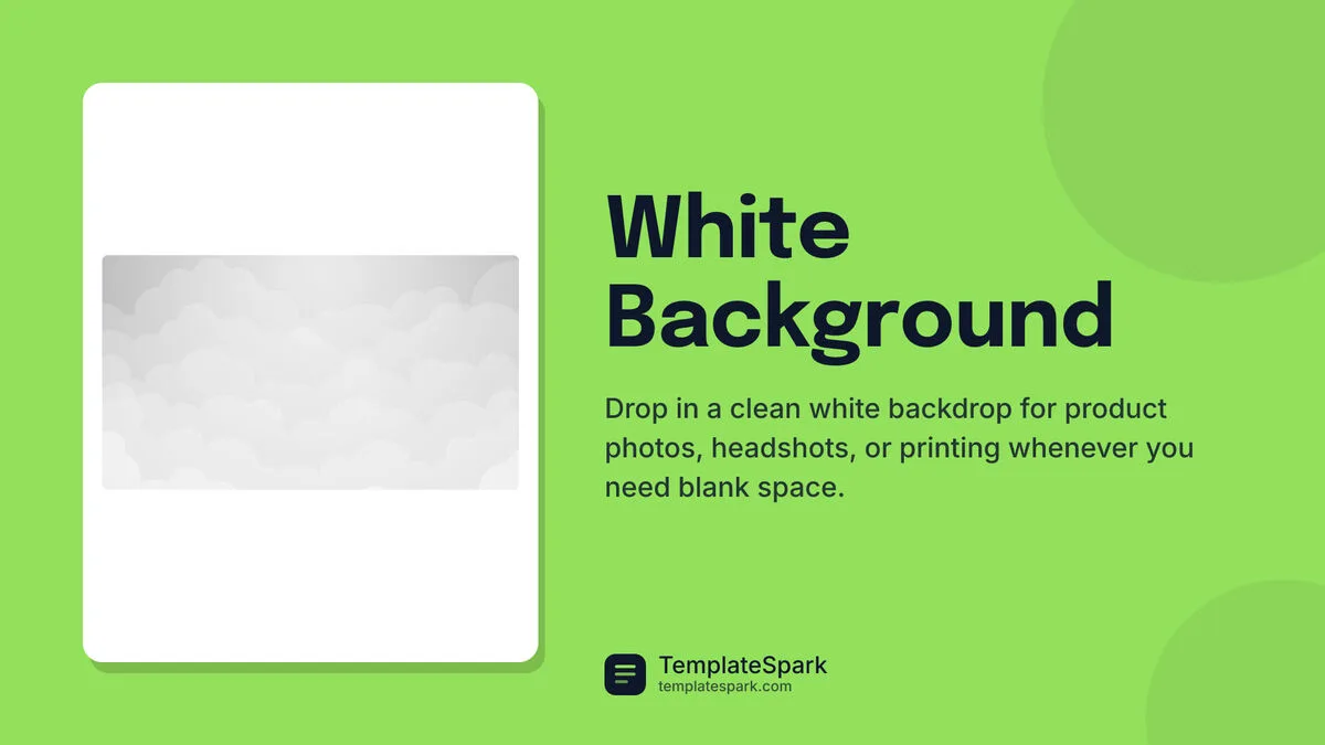 White Background White Background