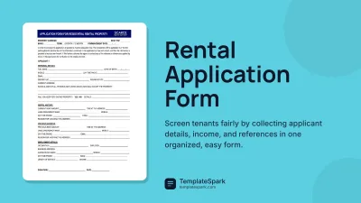 Rental Application Form