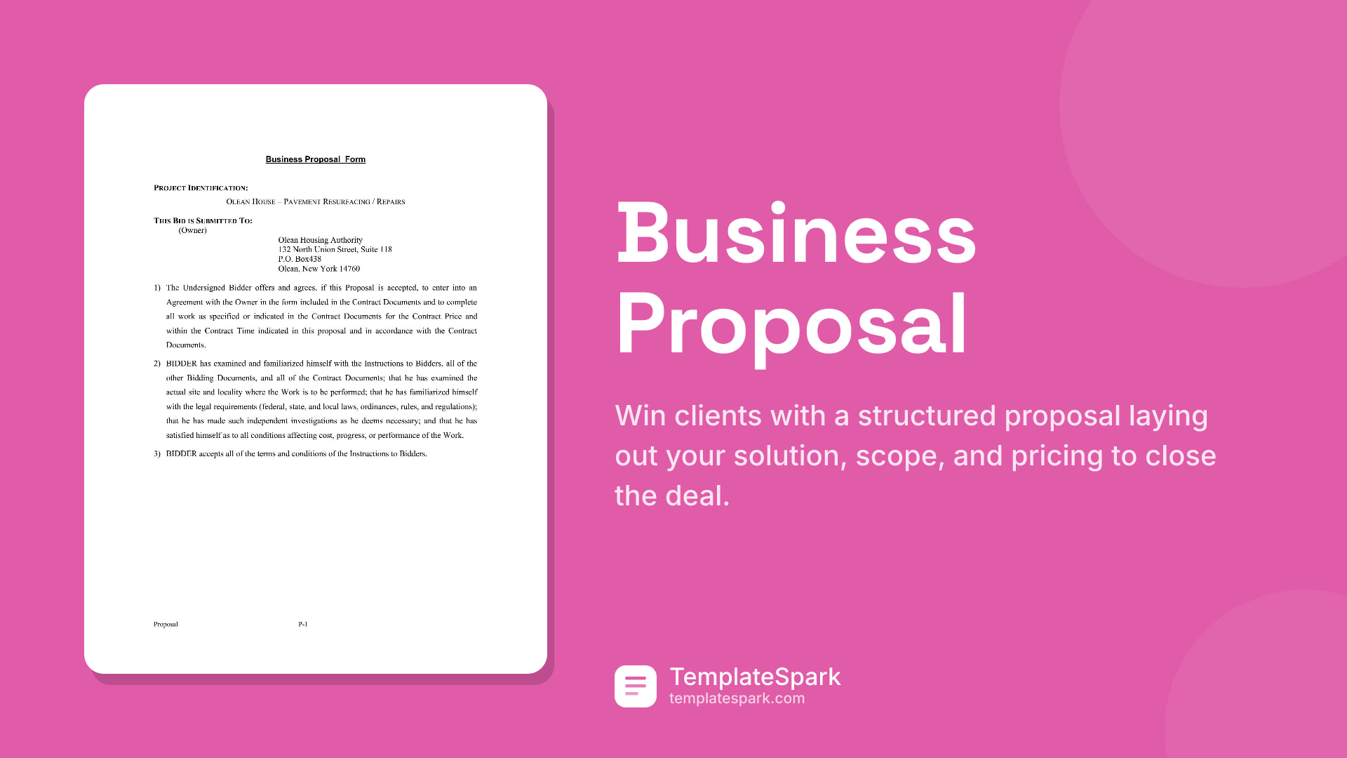Business Proposal