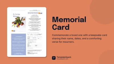 Memorial Card