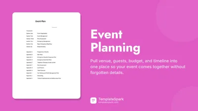 Event Planning