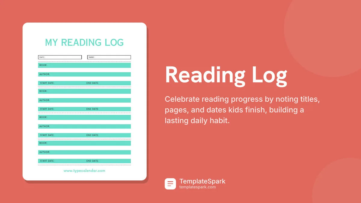 Reading Log Reading Log