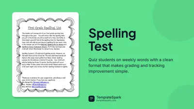 Spelling Test