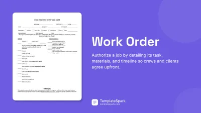 Work Order