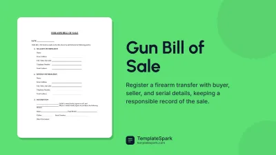 Gun Bill of Sale